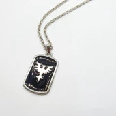 Çift Taraflı Kartal Kolye - 8