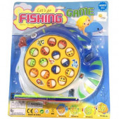 BALIK TUTMA OYUNU FİSHİNG GAME PİLLİ MÜZİKLİ OYUN 15 Balıklı 2 Oltalı Eğitici Eğlenceli Oyuncak - 1