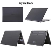Huawei Kılıf Matebook X Kılıf (2020 Yılı) ile Uyumlu Parlak Kristal Kapak Kılıf - 8