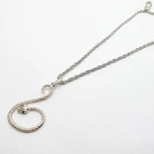 Yılan Model Erkek Kolye - 8