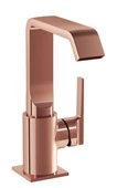 VitrA Suit A4261629 Lavabo Bataryası, Soft Bakır, Yandan - 1
