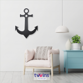 Anchor Lazer Kesim Metal Duvar Dekoru - 1