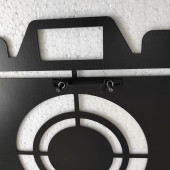 Shield Lazer Kesim Metal Duvar Dekoru - 3