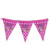 Pembe Hoş Geldin Bebeğim Flama - 1