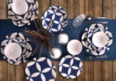 Keramika Bubble Yemek Takımı 24 Parça 6 Kişilik - 1