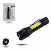 Gold Silver GS-515 USB ile Şarj Edilebilir T6 Led El Feneri - 1