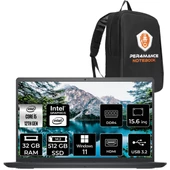 Inspiron 15 3520 Intel Core I5 1235U 32GB 512GB SSD 15.6'' Fhd W11H Taşınabilir Bilgisayar+Çanta thumbnail 1