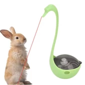 Kuğu Şeklinde Lazerli Kedi Oyuncağı - 4