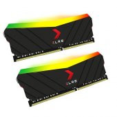 PNY XLR8 Gaming EPIC-X RGB 16GB (2x8GB) 3200MHz CL16 DDR4 Gaming Ram (MD16GK2D4320016XRGB) - 3