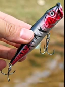 Eagenset Popper Yapay Yem 9 cm, 12 gram Maket Balık, Suni Yem, 1 Adet Model:2 - 1