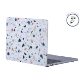 Macbook Pro Kılıf 13 inç M1-M2, TerrazzoNL (Type-c'li Model)A2338 A2289 A2251 A1706-08 A1989 A2159 ile Uyumlu - 5