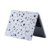 Macbook Air M1 Kılıf 13 inç TerrazzoNL (TouchID'li M1 Air) A2337 A2179 A1932 ile Uyumlu thumbnail 5