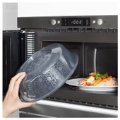SUMUHOME PRICKIG MİKRODALGA FIRIN İÇİN KAPAK MAVİ 26 CM - 3