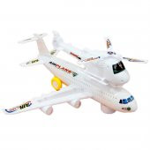 Air Plane Pilli Işıklı Sesli Çarp-Dön Uçak ve Helikopter - 1