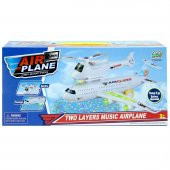 Air Plane Pilli Işıklı Sesli Çarp-Dön Uçak ve Helikopter - 3