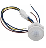 220v Pır Hareket Sensörü 25cm Kablolu Led Lamba Tavan Işık - 4