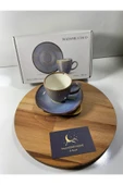 Madame Coco Perle 2 Kişilik Kahve Fincanı Takımı - Gri - 90 Ml - 3