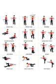 Direnç Lastiği Barlı Direnç Bandı 92cm Yoga Pilates Barı Siyah - 4