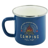 Orcamp Retro Emaye Camping 330 ml Kupa OUT-1900 Mavi - 1
