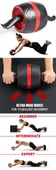 AB Roller Egzersiz Tekerliği Karın Kası Kas Kıvırma Kapalı Alan Fitness Ekipmanı - 5