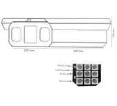 OiS XTR 202 IR Gece Görüşlü Kamera Muhafazası 100 Metre - 3