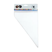 50 Parça 35X42 cm Büyük Boy Krema Sıkma Torbası Pasta Muffin Krema Sıkma Torbası - 4