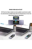 i9X M.2 To USB NVMe To USB NGFF To USB SATA SSD To USB 3.2 Hub Çevirici Dönüştürücü Adaptör - 3