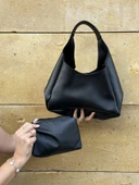 Vienna Yavrulu Siyah Omuz Çantası thumbnail 1