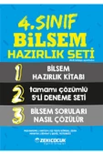 Zeki Çocuk Eğitici Kitaplar Bilsem 4, Sınıf Hazırlık Seti 3 Kitap - 1