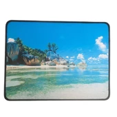 Mouse Pad Kaymaz Taban Pürüzsüz üst Yüzey 25cmx32cm Küçük Boy Deniz Manzaralı Mouse Matı - 1