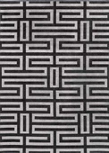GÜMÜŞSUYU DECO MİLANO 12256 HALI SİYAH - 1