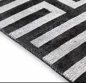 GÜMÜŞSUYU DECO MİLANO 12256 HALI SİYAH - 2