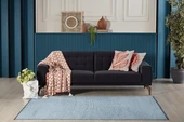 GÜMÜŞSUYU DECO FASHİON 14017 HALI MAVİ - 2