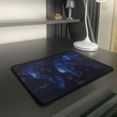 Mouse Pad Kaymaz Taban Pürüzsüz üst Yüzey 25cmx32cm Küçük Boy Dünya Haritası Mouse Matı - 8