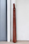 Digithome Çelik Gövdeli Deri Kaplama Yumuşak Ayakkabı Çekeceği Kerata 50cm Kahverengi C-1-1-144 - 1