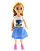 Baonier Kumsal Tshirt 14 cm Sarışın Tekli Kız Bebek - 1