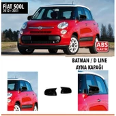 500 L Batman Ayna Kapağı Piano Black / 2013 - 2021 - 1