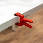Yaylı Kıskaç Mandal El Tip İşkence Kırmızı Klips Hobi 25 mm 1 inç 4 ADET - 6