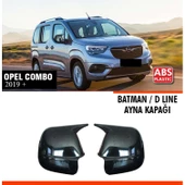 Combo Batman Ayna Kapağı Piano Black / 2019 Sonrası - 1