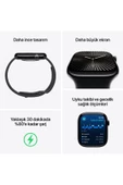 Apple Watch Series 10 Gps 42MM Jet Black Aluminium Case With Ink Sport Loop - 3