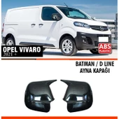 Vivaro Batman Ayna Kapağı Piano Black / 2021 Sonrası - 1