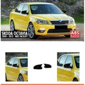 Octavia Mk2 A5 Facelift Batman Ayna Kapağı Piano Black / 2009-2013 - 1