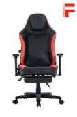 Fashcolle Globe Pro Black-Red Oyuncu Koltuğu - 1