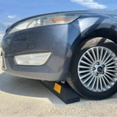 Kauçuk Araç Stoperi Ankara Kauçuk Araç Durdurucu Otopark Araç Stoperi 184x16x10 cm (10 ADET) thumbnail 4