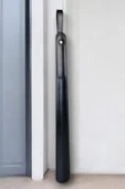 Digithome Çelik Gövdeli Deri Kaplama Yumuşak Ayakkabı Çekeceği Kerata 50cm Siyah C-1-1-144 - 1