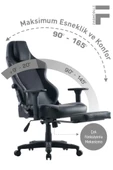 Fashcolle Globe Pro Black-Grey Oyuncu Koltuğu - 6