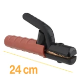 Endüstriyel Kaynak Kaynakçı Şase Pensesi 600 Amper Profesyonel Elektrod Tutucu Güçlü Yay 1 Adet thumbnail 2