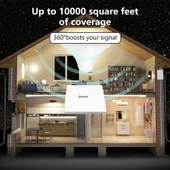 5G Telefon Sinyal Güçlendirici Geniş Alan 4G/5G Ağ Tekrarlayıcı GSM Mobil Sinyal Arttırıcı Anten - 4