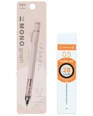 Tombow Mono Graph Kalemi DPA147B ve Tombow Mono Wx Prof Tüp 40lı 2B Set - 1
