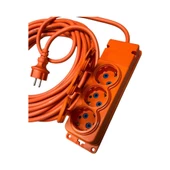 Bylion 20 Metre 3 lü Uzatma Kablosu 3x2,5mm Kablo Kesiti Seyyar Priz - 3